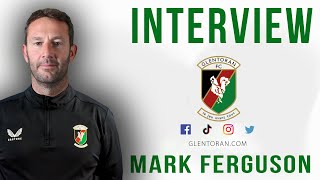 Pre Match Interview  Glenavon vs Glentoran  Mark Ferguson [upl. by Nosduh536]