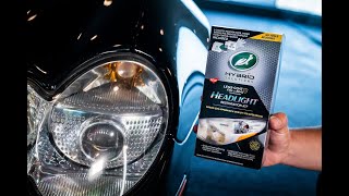 Easy 4Step Renewal  Turtle Wax Hybrid Solutions Headlight Restoration Kit [upl. by Imelida]