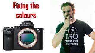 Fixing the colour settings on the Sony A7III [upl. by Hildegard]