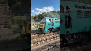 D1015 Western Champion departing Bewdley SVR 2024 Autumn Diesel Gala Severn Valley Railway [upl. by Phia550]