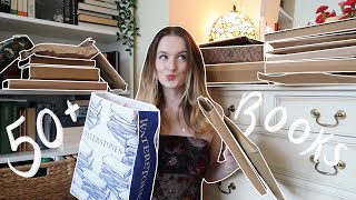 HUGE book unboxing haul 📦📖 waterstones fairyloot  book mail [upl. by Yllor682]