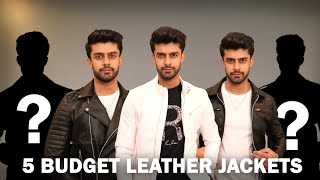 Leather Jackets starting from 1299  Budget Leather Jackets For Men 2022 [upl. by Harrus296]