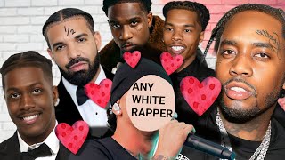 Why Black Rappers HATE Black people amp LOVE White Rappers [upl. by Gaile648]