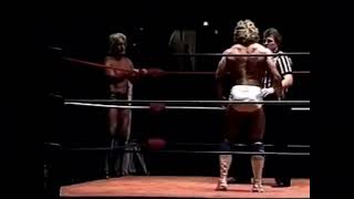 Mid South Wrestling 1985 04 28 1985 Ric Flair vs Kerry Von Erich Tulsa OK [upl. by Adnirim]