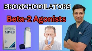 Bronchodilators pharmacology।Beta 2 agonist pharmacology।Salbutamol। हिंदी में। [upl. by Hamid]