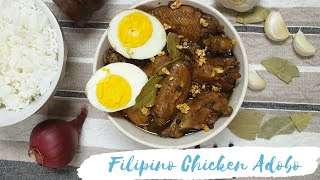 Filipino Chicken Adobo Recipe  How to Make Chicken Adobo  Maya with Love [upl. by Shewmaker]