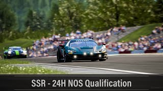 ACC  SSR  24h NOS Qualification  409 VC Racing  Ferrari 296 GT3  Onboard  Live [upl. by Martynne]