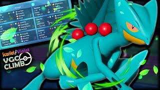 Acrobatics SCEPTILE FLIES into Regulation F  Pokemon Scarlet and Violet VGC 2024 [upl. by Jarret]