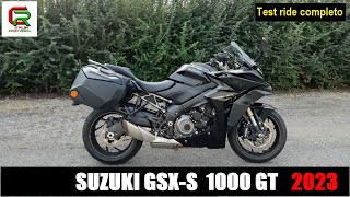 Suzuki GSXS 1000 GT 2023 test ride completo English subtitles [upl. by Melinda]