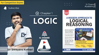 Logic  Logical Reasoning  Chapter1  S Chand Academy [upl. by Smart]