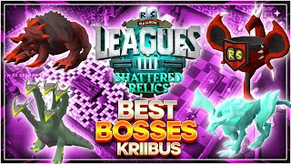 Best bosses to unlock first on Leagues 3 OSRS [upl. by Dnalram608]