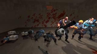 Team Fortress 2  Headshot Death Animations [upl. by Adamsun]