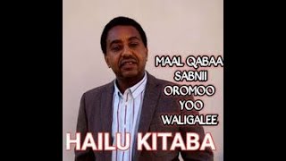 maal Qabaa Sabni oromo yoo waligale Hailu Kitaba [upl. by Haswell]