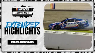 Angry drivers and a thrilling race at Richmond  Extended Highlights from the NASCAR Cup Series [upl. by Nomelc]