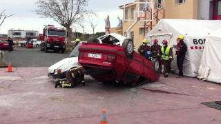 Área de Trabajo Seguro en Accidentes de Tráfico [upl. by Zischke]