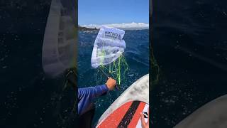 rowed a boat with parachute in sea shortsvideo bangla [upl. by Isdnyl]