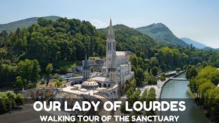 Walking Tour of the Sanctuary of Our Lady of Lourdes Explore the Sacred in France ✨⛪🙏 [upl. by Haldan358]