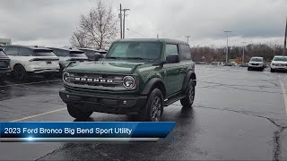 2023 Ford Bronco Big Bend Sport Utility Kent Akron Stow Canton Cleveland [upl. by Warden]