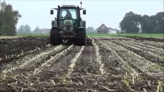 Maisland cultiveren met de Fendt 412 vario en Wifo cultivator HD1080 [upl. by Nivaj337]