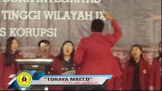 Lagu Toraya Maelo Paduan Suara Mahasiswa UKI Toraja [upl. by Redvers148]