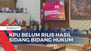 Usai Gelar Rapat Bidang Hukum KPU Belum Juga Rilis Hasil Rapat Terkait Sengketa Pemilu [upl. by Bendicta]