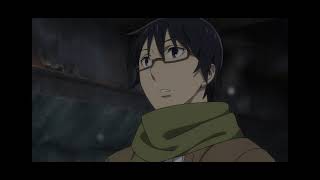 ERASED ANIME ENDING  Satoru runs into Airi English Dub [upl. by Drews718]