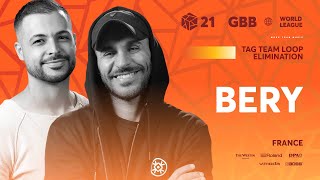 Bery 🇫🇷  GRAND BEATBOX BATTLE 2021 WORLD LEAGUE  Tag Team Loopstation Elimination [upl. by Fiester]