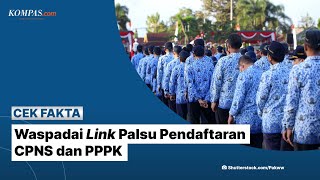 Waspadai Link Palsu Pendaftaran CPNS dan PPPK [upl. by Adahsar]