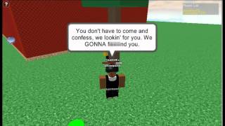 Antoine Dodson  Bed Intruder Song  ROBLOX Edition [upl. by Araht]