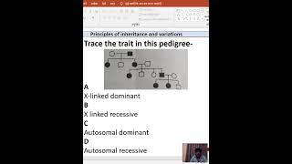 pedigree analysis how to solve pedigree trick to crack pedigree [upl. by Riffle]