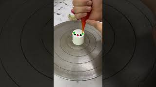 Worlds smallest cake 🎂 🎂😂 cake cakedecorating birthday cupcake food ytshorts [upl. by Ryter]