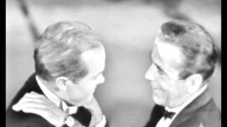 Humphrey Bogart and Bob Hope Cut Up 1955 Oscars [upl. by Yromas]