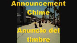 Tenerife South Airport TFS Announcement Chime [upl. by Alejoa85]