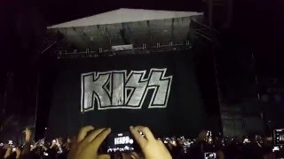 KISS en Bogotá Colombia  Intro  Detroit Rock City FHD 10042015 [upl. by Beeck]