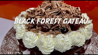 BLACK FOREST GATEAU celebrate with cake [upl. by Nessa]