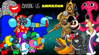 TOP Among Us Collection vs ZOMBIES  AMONG US ANIMATION [upl. by Nae232]