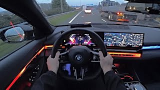 YENI BMW 5 SERISI 2024 SÃœRDÃœM  TRDE ILK KEZ  E Serisi ve A6 Rakipleri [upl. by Yerocaj193]