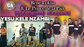 Yesu kele Nzambi Live  René Lokua et le Prince de la Paix [upl. by Dyraj]