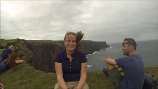 Groepsreizen Ierland  Cliffs of Moher Galway [upl. by Ecnaiva150]