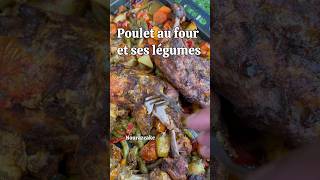 Poulet au four et ses légumes recette food recettefacile foodblogger recipe [upl. by Bo]