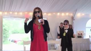 Best Maid of Honour Speech Ever with 12 year old rapper  Fresh Prince of Bel Air [upl. by Erda]