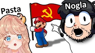 Nogla becomes a communist in Mario Party w Wonton amp Send1t [upl. by Dorn]