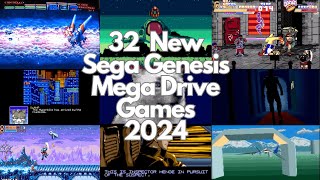 32 New Sega Genesis amp Mega Drive Games in Development in 2024 [upl. by Nedrah323]