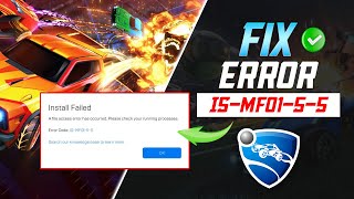 How to Fix Error Code ISMF0155 in Rocket League on PC  Epic Games Error Code ISMF0155 [upl. by Ancell]