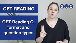 OET READING  OET Reading Part C  Format and Questions [upl. by Atram77]