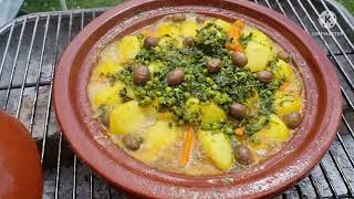 طاجين لحم الغنم بالخضار بطريقة سهلةGemüseTajine 🇲🇦Rezept [upl. by Engud920]