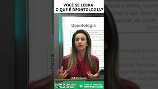 Você sabe o que é Deontologia [upl. by Pegeen]