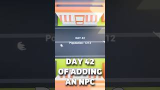 COME JOIN THE NPC CITY Day 42 unrealengine gamedev simulator indie npc [upl. by Ennahs637]