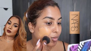 NARS Soft Matte Foundation Review  Wear test  Shade Tahoe [upl. by Aehcsrop796]