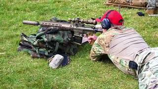 Range Day Special The M110 Semi Automatic Sniper System in Action [upl. by Ztnaj]